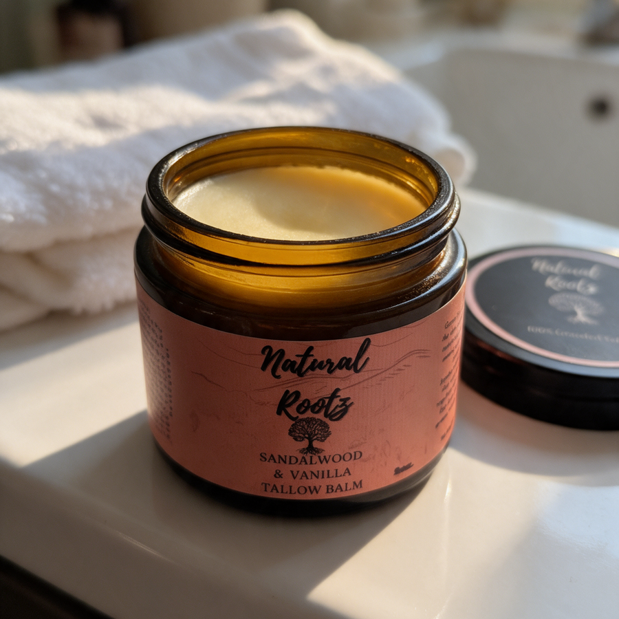 Sandalwood & Vanilla Tallow Balm
